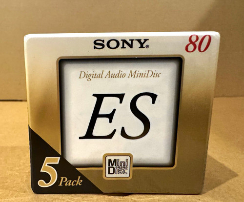 Sony minidisc confezione - es,