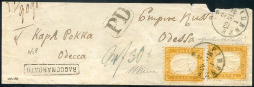1862 regno cent - 80, cent.