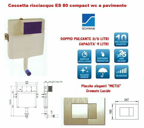 Cassetta incasso - ad, x