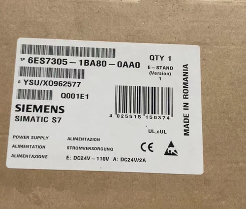 6es7305 1ba80 0aa0 1pz nuovo - 6es7305-1ba80-0aa0,